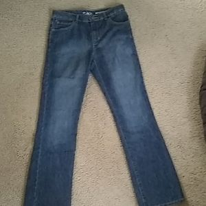 Children's place boys bootcut blue jean pants
